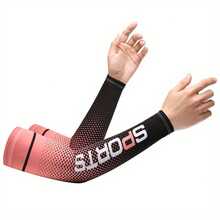 1 Pair Unisex Outdoor Sports UV Protection Arm Sleeves, Cooling Arm Covers Suitable For Golf, Cycling, Running And Driving, Blocking Ultraviolet Rays, Also Suitable For Bicycling And Motorcycling - Multicolor - View 12