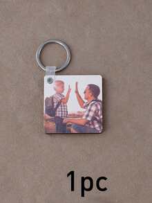 Personalized Keychain, Custom Photo Couple Keychain, Customized Picture Keychain, Keychains For Women, Photo Keychain, Customizable Bag Charms, Wooden Key Chain, Valentine'S Day, Fun, Fashion, Unisex, Anniversary, Living Room, Couples, Family, Mother - Style a - View 8