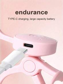 USB Rechargeable Electric Eyelash Curler, Heated Eyelash Curler With 3 Temperature Settings, Anti-Scald Brush Head, Suitable For All Eye Shapes, Portable Eyelash Styling Tool - Multicolor - View 7