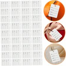 50/200/500pcs Handwritten Price Tags, Suitable For Clothing, Shoes, Hats, Jewelry Price Tag Cards - Multicolor - View 5
