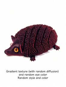 2026新款3D打印可动长猫科动物模型 - 飞鼠、穿山甲、铰链关节可动小狐狸、3D打印逼真眼睛小乌龟模型、猫形,多种动物造型可选,无需电源 - 可爱的家居/办公室/派对装饰 - 生日/圣诞节/万圣节礼物 - 彩色 - 查看 30