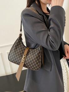 女士时尚别致单肩腋下包，适合日常通勤 - 彩色 - 查看 3