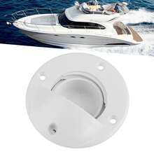 Universal Boat Deck Drain Valve - Replacement White Nylon Screw Plug For Yacht And Boat Transom Drain Outlet
