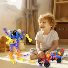 83pcs Specially Designed For Children, Through Flexible Component Combinations, Intellectual Development And Hands-On Ability Cultivation Can Be Achieved Simultaneously In Fun Play