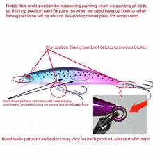 HENGJIA 1件装曲柄饵米诺型路亚 9厘米/13克 沉水型 鲈鱼人工塑料硬饵 泳饵 鲤鱼钓具 - 彩色 - 查看 12