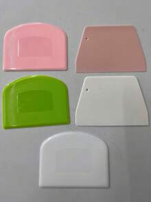 1/3件套烘焙刮刀、烘焙刨丝器、塑料蛋糕刀、多功能PP面包分离器、自制披萨刀、蛋糕切片器、厨房用具、厨房工具 - 彩色 - 查看 11