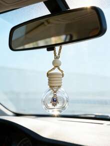 1个恶魔之眼香水瓶空瓶汽车后视镜挂饰 - A - 查看 7