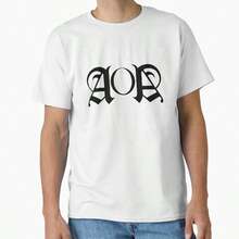 AOA - Classic Logo T-Shirt - White - View 1