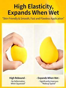 15-Piece Makeup Brush Set, Including 10 Ultra-Soft Dopamine Rainbow Makeup Brushes, 1 Mango Beauty Sponge, 1 Water-Drop-Shaped Beauty Sponge, 3 Triangular Makeup Puffs, And 1 Storage Leather Bag. The Red Brush Handle Is Made Of Crystal Velvet, Soft And Highly Adhesive. It Is Suitable For Professional Makeup Tools Such As Makeup Brushes For Foundation, Powder, Eye Shadow Blending, Etc. - Multicolor - View 7