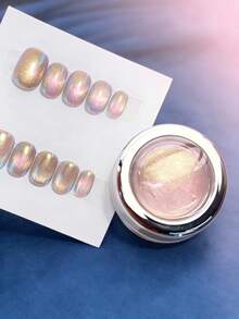 0.3g/Pc Holographic Chameleon Nail Powder, DIY Nail Art Decorative Optical Color Changing Nail Powder Nails - 彩色 - 查看 7