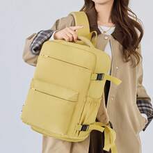 Myco Sac à dos de compression sous vide, sac de cabine pour avion, sac à dos pour avion, sac à bandoulière Ryanair 40x30x20, sac à dos de voyage léger pour femme, sac à dos minimaliste 2026 pour étudiants du collège, grand sac de voyage rafraîchissant pour hommes, sac à dos pour ordinateur portable et randonnée, cadeau de rentrée scolaire en nylon - Multicolore - Voir 7