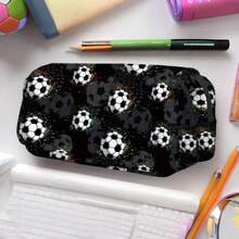 Unisex Pencil Case, Double-Sided Pattern Pencil Box, Large Capacity Wallet Card Holder, Pencil Case With Compartments, Suitable For Students, Back To School Gift - Multicolor - View 10