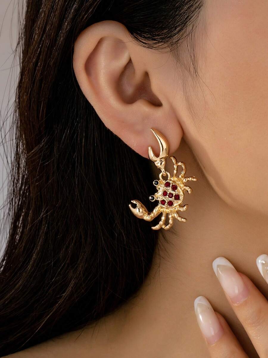 1 Pair Fashionable Boho Style Dangle Flower Earrings - Multicolor - View 1