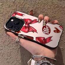 Estuche de moda Dr Pepper Estuche para teléfono adecuado para 17 Pro Max 17 Air 16 Pro MAX 15 Pro Max 14 Pro 13 Pro 12 11 Estuche para teléfono personalizado para hombres y mujeres Son excelentes regalos para novias, novios y familiares para Navidad y Halloween - Negro - Ver 2