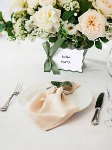 Dining Table Place Cards, Place Card Holders, And Card Boxes - Multicolor - View 3
