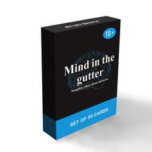 HEART BRIDGE 1盒，超棒恶作剧益智猜谜卡牌游戏，桌面游戏，派对娱乐，便携玩具，趣味益智脑筋急转弯挑战，万圣节/圣诞节礼物，适合游戏之夜 | 55张卡片 | - 黑色 - 查看 6