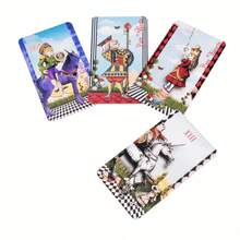 限量版《爱丽丝梦游塔罗乐园》塔罗牌，占卜，算命，预测未来卡牌 - 彩色 - 查看 4