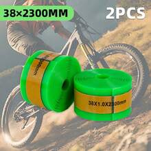 2pcs Self-Adhesive Bicycle Tire Liner, Anti-Puncture Protective Strip For Bicycle Tires, Easy To Install
