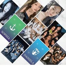 55 Stück - KATSEYE Mädchen-Gruppe Themen Foto-Karten, mit verschiedenen Designs auf der Rückseite, geeignet als Album-Zubehör, Dekorationen und Sammlerstücke, zum Tauschen von Karten, Sammeln von Karten, Foto-Kunst, Karten-Ästhetik und K-Pop-Merchandise, was es zu einem idealen Geschenk macht - Verschiedenfarbig - Übersicht 6