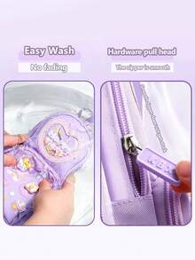 1 Hộp bút hình cặp sách có 3 tầng và 6 ngăn, cầm tay, có thể gắn thêm miếng dán, dung tích lớn, đơn giản và dễ thương, phù hợp cho bé gái. Hộp bút, đồ dùng học tập cho học sinh, đồ dùng học tập, hộp đựng bút chì, hộp bút, cặp sách. - Nhiều màu - Xem 6