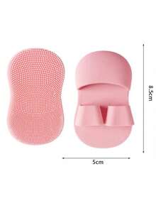 Silicone Nose Pore Cleansing Brush, Soft Hair Facial Cleansing Brush, Gentle Skin Care Finger Brush, Blackhead Makeup Brush