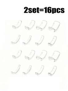 Resin Ring Adjuster, Invisible Ring Sizer Pad, Suitable For Loose Rings, Fits All Finger Sizes. Invisible Ring Sizer Adjuster, Suitable For Loose Rings - Multiple Finger Sizes Available, Comfortable And Protective. Adjustable Clear Tightener, Sizer Adjustment Tool, Jewelry Protector, Suitable For Loose Rings. Ring Adjuster Fits Any Ring, Multiple Sizes Available. Women's Ring Adjuster. - Multicolor - View 13