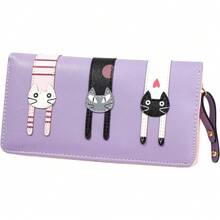 Women Wristlet Bags - Purple (Long Purple) - View 8