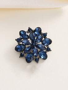 Boutons en strass élégants tournesol, ornements en métal doré/argenté - parfaits pour les robes de mariée, les robes de soirée et les fournitures de fabrication de bijoux artisanaux - 1/4 pièces - Multicolore - Voir 7