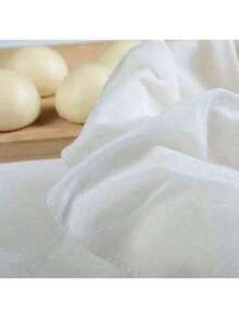 1pc White Steamer Cloth, Non Stick Household Gauze, Steamed Bun Cloth Steaming Pad, Steaming Basket, Steamed Bun Pad, Baking Steamed Bread, Seafood Cooking - Multicolor - View 8