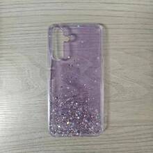 闪亮手机壳，兼容三星 Galaxy A17、A07、A14、A15、A16 5G、A26、A36、A56、A55、A35、A25、A05S，硅胶软壳全包，也适用于 S25、S24、S23、S22、S21、S20、S25 FE、S24 Plus、S22 Ultra，男女皆宜，国际版，非国内版。 - 紫色 - 查看 8