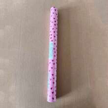 1卷多用途大尺寸包装纸，优雅心形设计系列，适合母亲节、父亲节、情人节礼物 - 彩色 - 查看 8