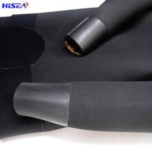 HISEA 5mm Thick Neoprene Diving Suit, Unisex Warm Wetsuit, Women's Separate Style Cold-Proof Fishing Suit, Men's All-Season Warm Snorkeling Swimwear Set - Maroon - View 9