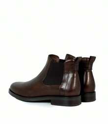 Men Wide Fit Boots - Brown - View 3