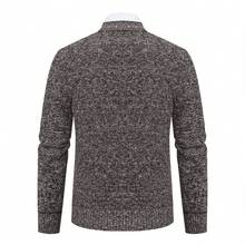 Men Sports Cardigans - 6631 Coffee - View 4