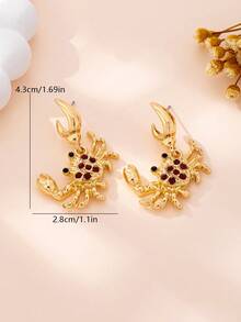 1 Pair Fashionable Boho Style Dangle Flower Earrings - Multicolor - View 2