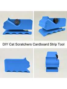 Brand New Multi-Functional Cardboard Cutting Tool, Sharp Manual Scissors, Versatile Use: Can Be Used To Make Cat Scratching Boards And Pet Boxes, Also For Cutting Gift Wrapping Paper And Craft Paper. Easy To Operate, - Multicolor - View 3