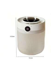 2L Large Capacity Dual Nozzle Humidifier, Quiet Bedroom Night Light, Digital Mist Sprayer, USB Powered, Home Hotel Night Light Aroma Diffuser, Suitable For Car And Outdoor Use - White - View 4