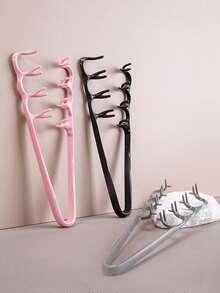 فرشاة شعر ذات ملمس، مشط تصفيف ذو ملمس ناعم لإضافة حجم للجذور والغرة، أسنان عريضة لزيادة حجم الشعر، تصفيفة شعر مجعدة وكثيفة، مشط تنعيم مناسب للرجال والنساء - متعدد الألوان - مشاهدة 6