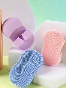 Silicone Nose Pore Cleansing Brush, Soft Hair Facial Cleansing Brush, Gentle Skin Care Finger Brush, Blackhead Makeup Brush