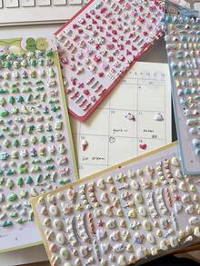 3D立体泡沫贴纸，迷你卡通贴纸