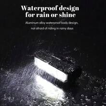 Super Bright 3400 Lumens LED Bike Light USB Rechargeable - 5 Modes Bicycle Headlight With 7H Runtime, IPX6 Waterproof, Quick Release Mount For Mountain Road Cycling Commuting Night Safety - Black - View 3
