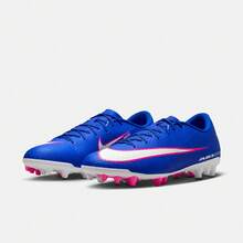 Nike 男士 ZOOM VAPOR 16 ACADEMY AG 足球鞋，低帮 FQ8364-446 - 藍色 - 查看 5