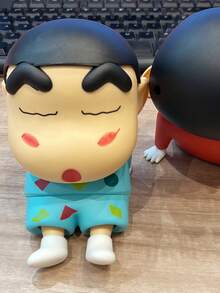 Crayon Shin-Chan Cute Pajamas Shin-Chan Phone Holder - Collectible Decor, Durable PP Material, Desktop Accessory And DIY Gift Supplies, Fun Toy For Children - Multicolor - View 8