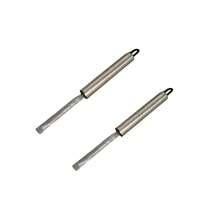 Long Handle Kitchen Cleaning Brush, Steel Wire Scrub Brush For Pots, Pans, Dishes, Sink, Stove, Convenient And Efficient Cleaning Tool - Silver - View 10