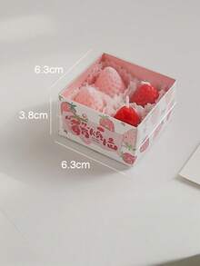 草莓香氛蜡烛，草莓香味蜡烛，奶油草莓香氛蜡烛，无烟大豆蜡烛，非常适合用作摄影道具、室内香氛装饰和节日礼物，可用于缓解压力、放松身心、沐浴、瑜伽和节日礼物、房间装饰，是情人节装饰和特殊场合的完美之选。 - 彩色 - 查看 19