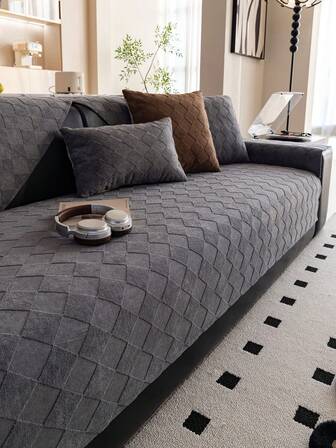 1 st. soffkuddfodral i bohemisk stil, universellt sofföverdrag för året runt, husdjursvänligt, reptåligt sofffodral, maskintvättbar heminredning, lämplig för L-formad sektionssoffa, loveseat-soffa och 3-sitssoffa (säljs separat)