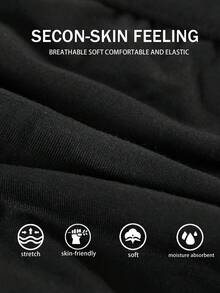 Men's Customized Face & Heart Pattern Black Elastic Fabric Funny & Novelty Boxer Briefs, Suitable For Singles Party/Anniversary Gift - Multicolor - View 7