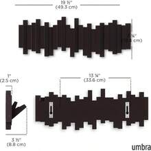 Sticks Multi 19-1/2" x 7-1/4" x 1" h Espresso - Café exprés - Ver 3