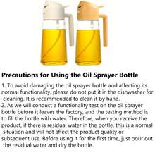 2 em 1 Borrifador de Óleo Portátil e Garrafa de Despejo, Adequado para Azeite, Garrafa de Óleo de Cozinha de Plástico de 473ml, Ideal para Cozinhar, Grelhar, Fritar a Ar, Assar e Saladas - Multicolorido - Visão 5