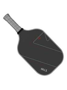 Pickleball Paddles,Pickleball Paddles Set Of 2,Professional Carbon Fiber Pickleball Paddle-16mm,Superior Control,Strong Power And Forceful Spin,Extended Handle For Two-Handed Grip - 2 chiếc màu xám - Xem 5